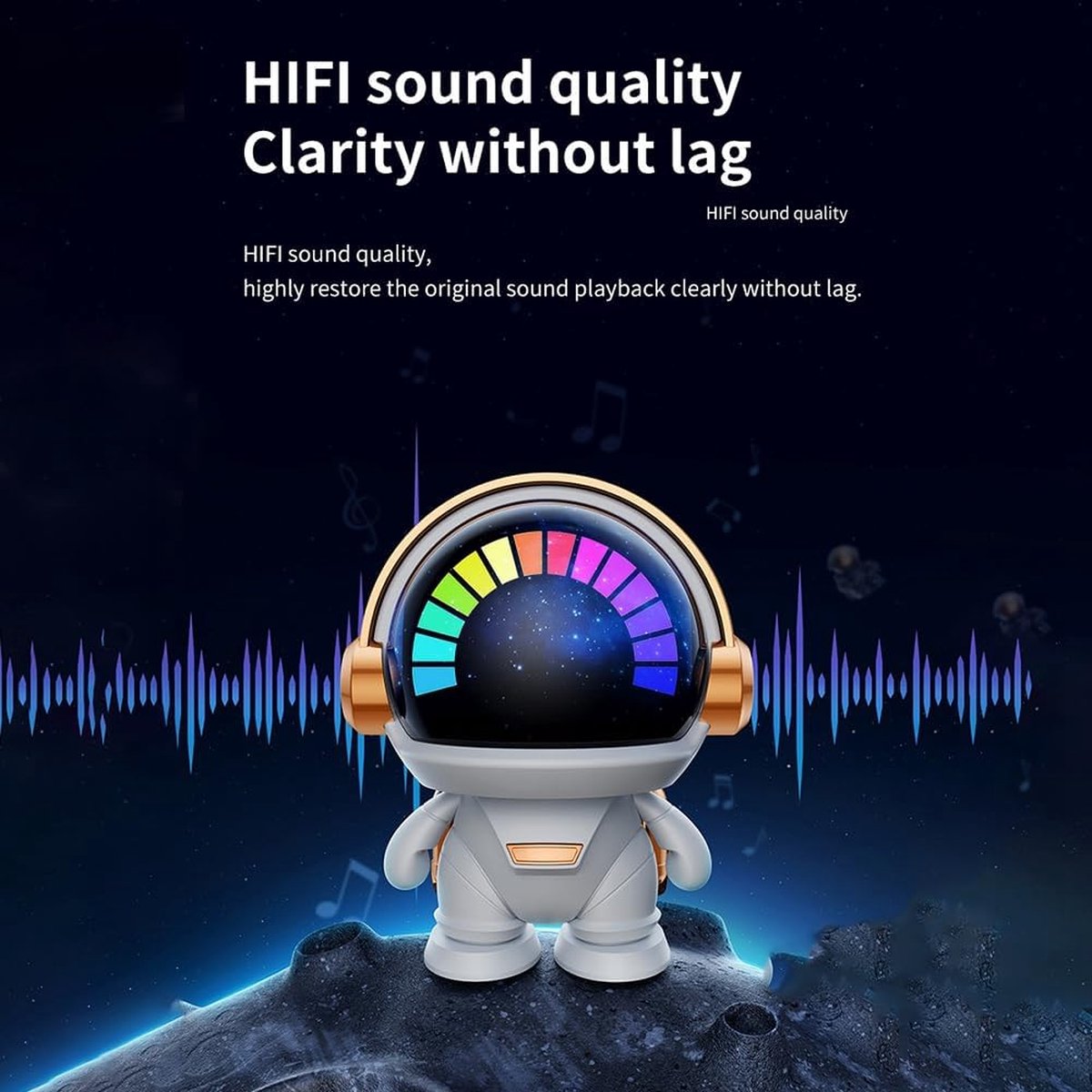 Astronaut Bluetooth Speaker Draadloos Mini 5.0