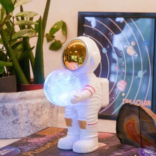 Astronaut Bluetooth speaker en sfeer lamp