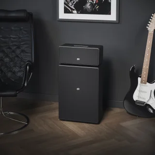 Audio Pro Drumfire II Zwarte Actieve Multiroom Luidspreker