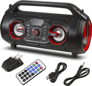 Audiocore AC875 Bazooka Bluetooth Boombox 30W