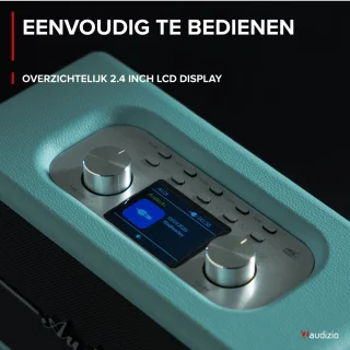 Audizio Tune60 Bluetooth speaker blauw