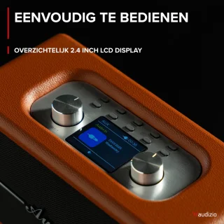 Audizio Tune60 Bluetooth speaker bruin