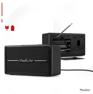 Audizio Tune60 Bluetooth speaker zwart