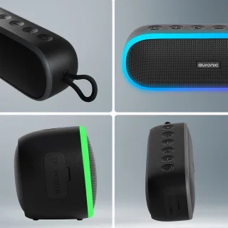 Auronic Bluetooth Speaker Zwart