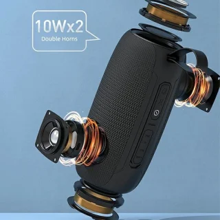 AWEI Y370 Bluetooth speaker zwart