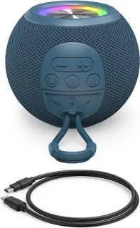 Ball Shape Bluetooth-luidspreker, blauw