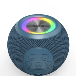 Ball Shape Bluetooth-luidspreker, blauw