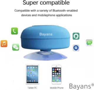 Bayans® Bluetooth-speaker Zwart/Wit