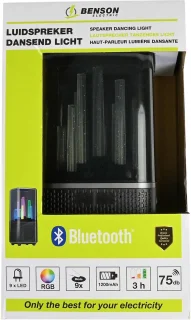 Benson Bluetooth Luidspreker Zwart