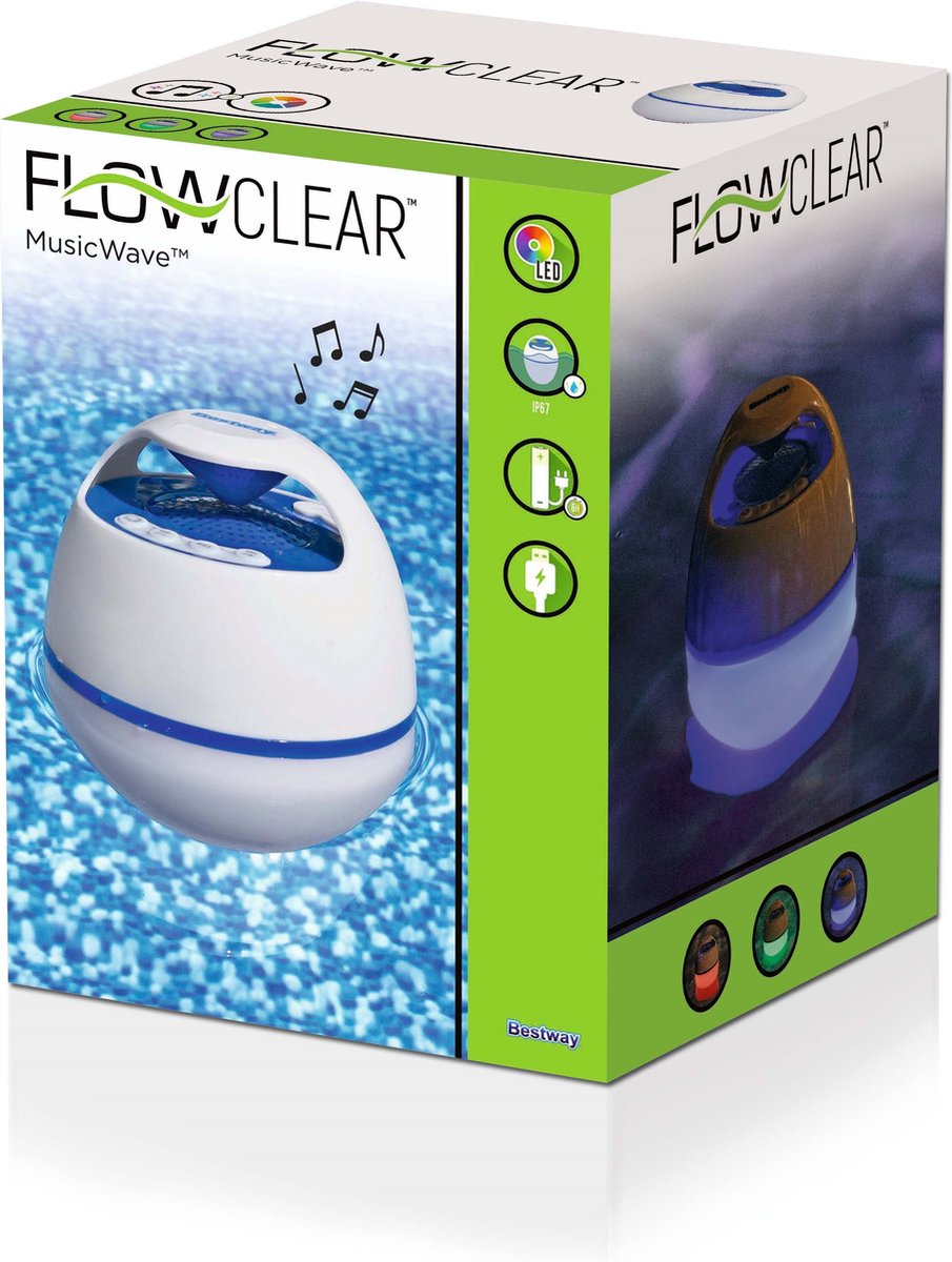 Bestway Bluetooth LED Drijvende Luidspreker