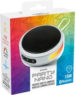 Bigben Bluetooth Nano Party Speaker Wit/Groen