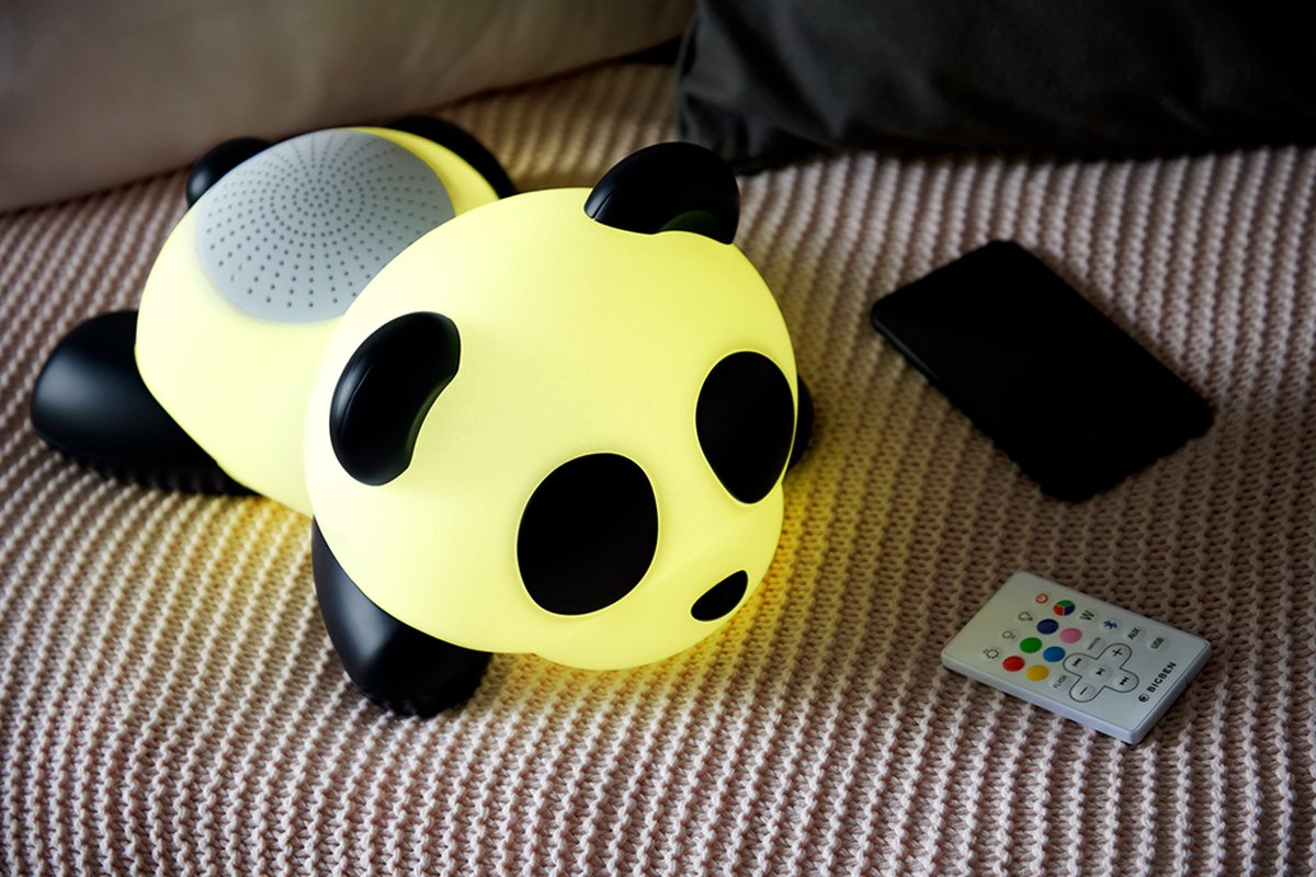 Wat vinden we goed aan de Bigben Lumin'us Panda 2 Bluetooth Speaker Kinderlamp