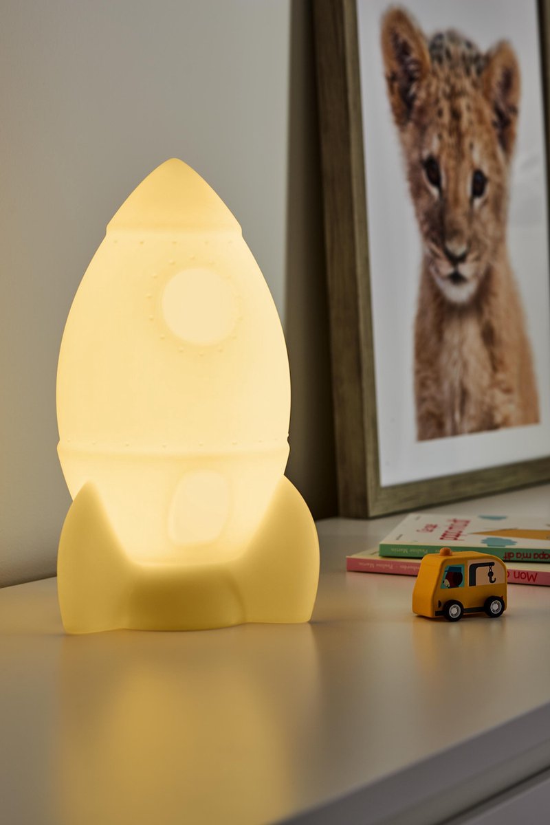 Bigben Lumin'us Raket Draadloze Bluetooth Speaker Kinderlamp
