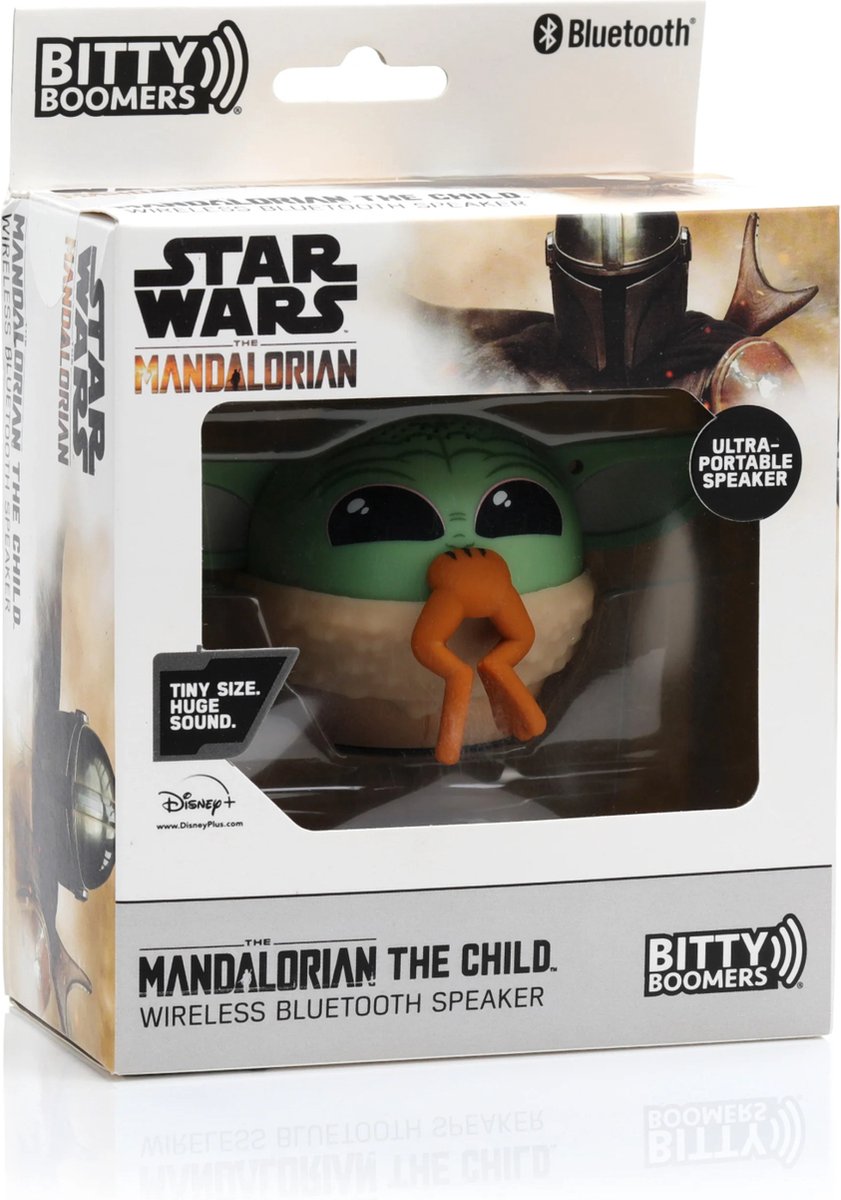 Bitty Boomers Star Wars Mandalorian Grogu BT Speaker 4 cm