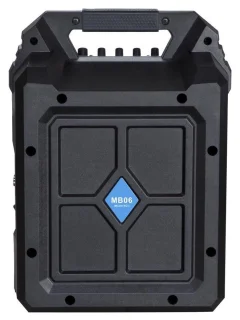 Blaupunkt MB06 draagbare Bluetooth luidspreker zwart/blauw