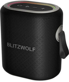 BlitzWolf Draadloze Bluetooth Soundbar Speaker 10W Zwart