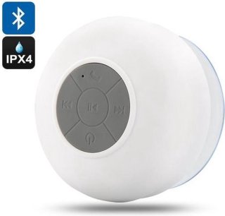 Bluetooth Douche Speaker Wit