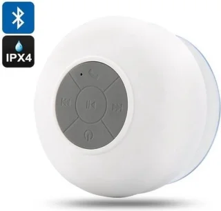 Bluetooth Douche Speaker Wit