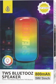 Bluetooth Draadloze Speaker 5W 3-inch RGB Verlichting