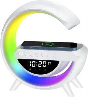 Bluetooth-luidspreker bureaulamp - Wit