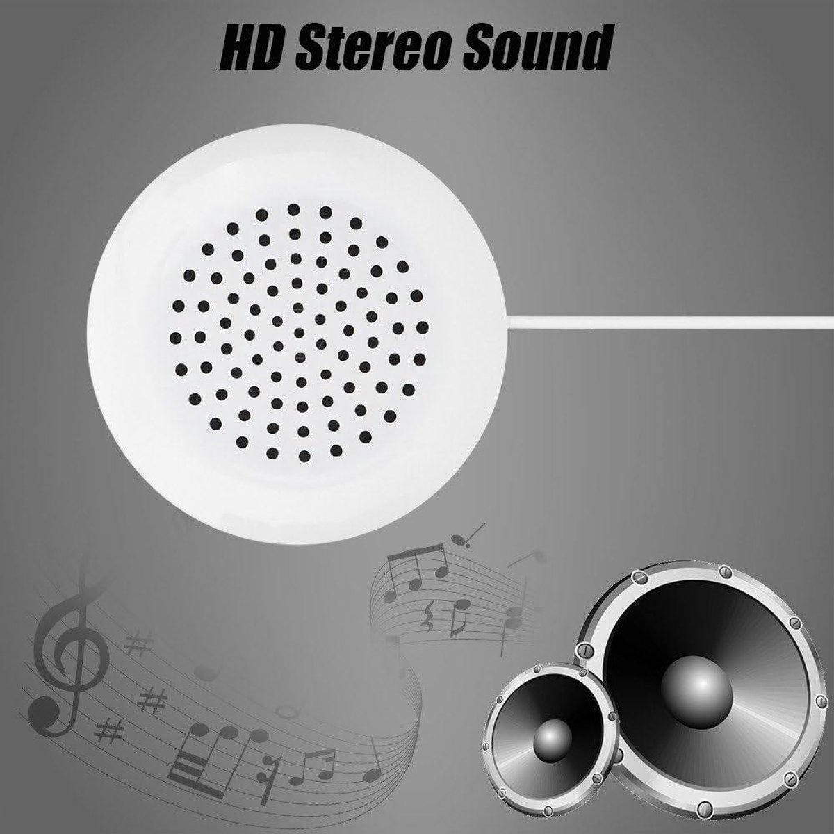 Bluetooth Mini Kussen Speaker Wit 3.5mm