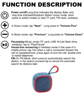 Wat vinden we goed aan de Bluetooth mini-luidspreker - Zwart