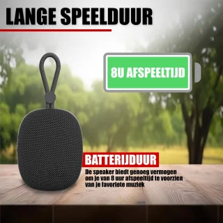 Bluetooth Mini Speaker Zwart IPX5
