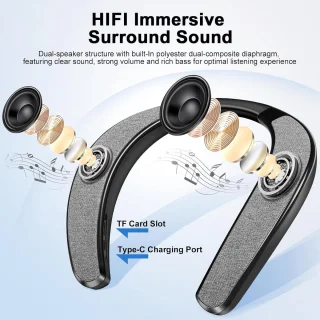 Bluetooth nekbandluidspreker