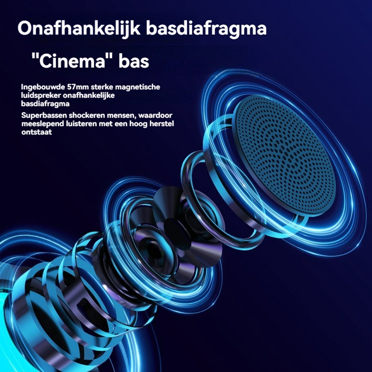 Bluetooth Party Speaker 360° Light Effects TWS Stereo Bluetooth 5.3