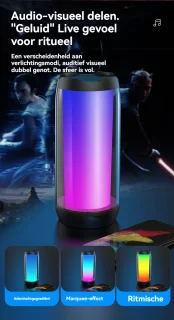 Bluetooth Party Speaker 360° Light Effects TWS Stereo Bluetooth 5.3