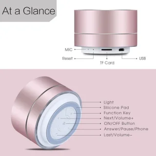 Bluetooth portable luidspreker