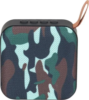 Bluetooth Radio Speaker Camouflage 10x9cm