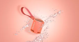 Bluetooth-speaker Coral Pink
