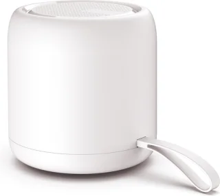 Bluetooth Speaker Draagbaar Wit Met Mini Subwoofer