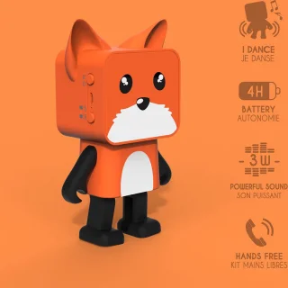 Bluetooth speaker Fox Dancing Animal