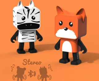 Bluetooth speaker Fox Dancing Animal
