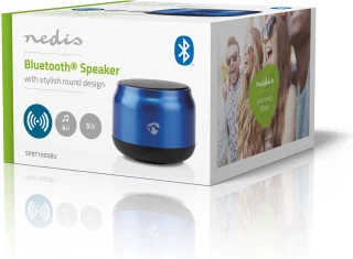 Bluetooth Speaker Maximale Batterijduur 4 uur Blauw