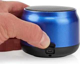 Bluetooth Speaker Maximale Batterijduur 4 uur Blauw