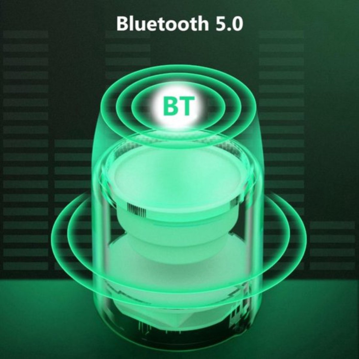 Bluetooth Speaker Mini Draagbaar Goud