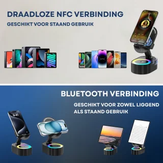 Bluetooth Speaker Mini Party Zwart