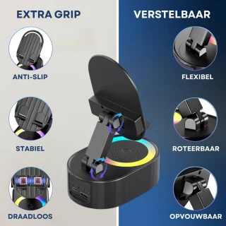 Bluetooth Speaker Mini Party Zwart