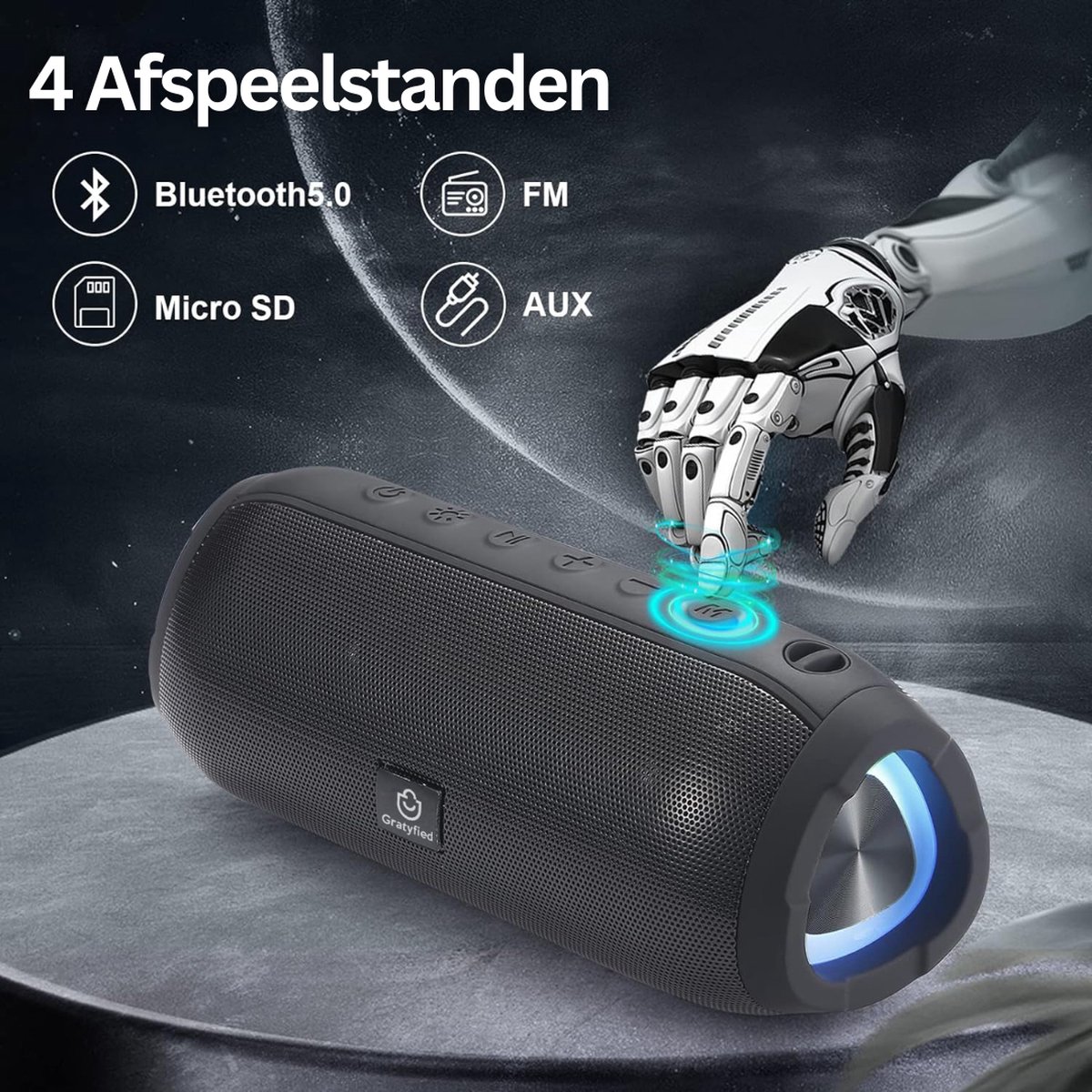 Bluetooth Speaker Muziekbox Draadloze Luidspreker