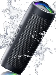Bluetooth speaker zwart IPX5 waterdicht TWS zwart