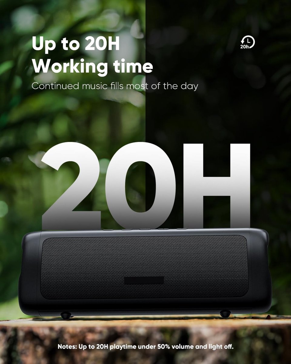 Bluetooth speaker zwart IPX5 waterdicht TWS zwart