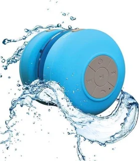 Bluetooth Waterdichte Douche Speaker Blauw