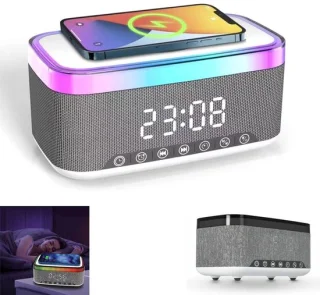 Bluetooth-wekkerradio met oplaadstation
