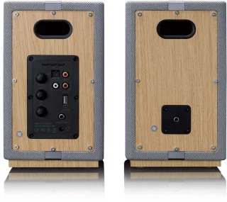 Boekenplankluidsprekers Grijs