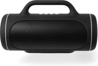 BRAINZ LED Boombox Bluetooth Speaker Zwart