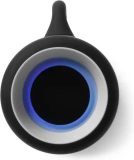 BRAINZ LED Boombox Bluetooth Speaker Zwart