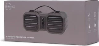 BRAINZ Power Cube Bluetooth Speaker Taupe
